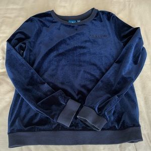 Adidas velvet sweatshirt
